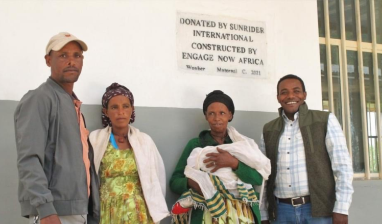 썬라이더, 에티오피아 산부인과 개원 지원