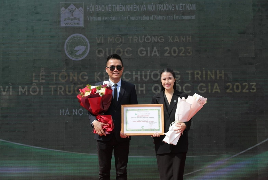 허벌라이프 베트남, ‘국가 녹색 환경’ 인증