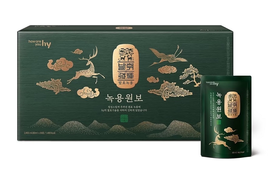 hy, 프리미엄 녹용 '발휘 발효녹용원보' 출시