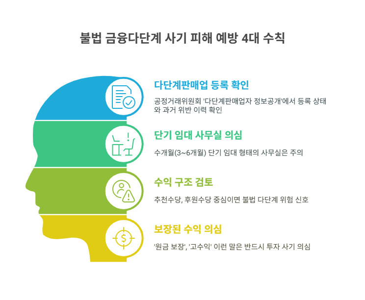 ‘깔세’ 사무실로 위장한 불법 금융 다단계 활개