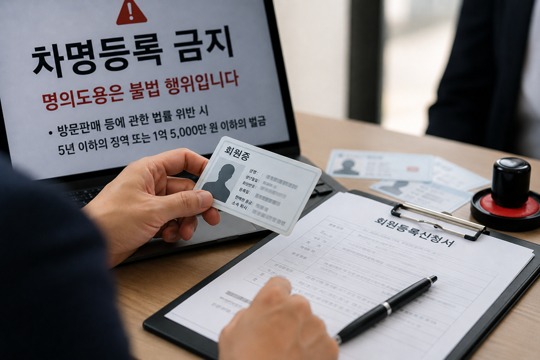 끊이지 않는 차명등록·명의도용