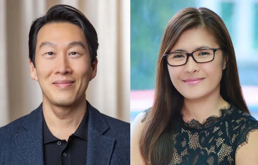 (왼쪽부터) 김세헌 부사장, 카렌 코르네호 부사장